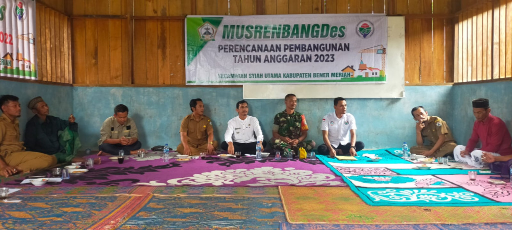 MUSDEs Perencanaan Tahun 2023